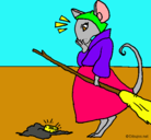 Dibujo La ratita presumida 2 pintado por hambi