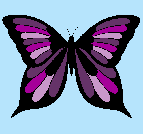 Dibujo Mariposa pintado por Nahomy