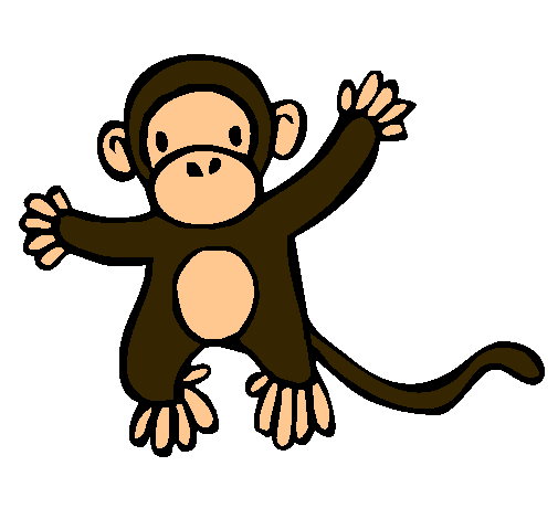 Dibujo Mono pintado por yolneilys