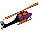 Dibujo Helicóptero de juguete pintado por COSITA