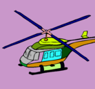 Dibujo Helicóptero  pintado por Erick Jhoel