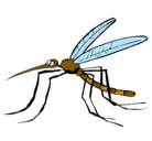Dibujo Mosquito pintado por maria fernanda