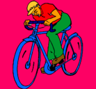 Dibujo Ciclismo pintado por sandrita
