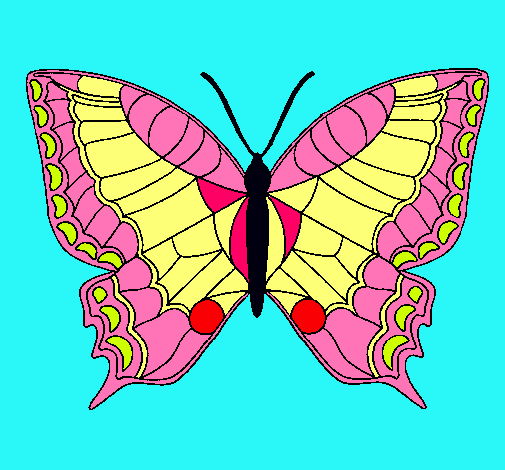 Dibujo Mariposa pintado por carlamarti