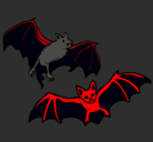 Dibujo Un par de murciélagos pintado por josesito