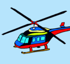 Dibujo Helicóptero  pintado por alvaro