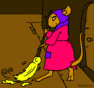 Dibujo La ratita presumida 1 pintado por vamopira
