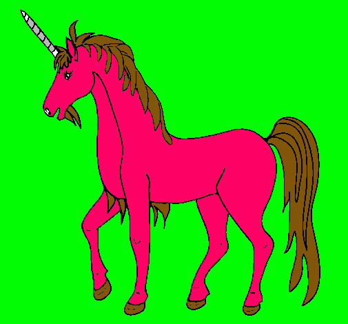 Dibujo Unicornio II pintado por katalina