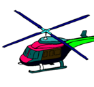 Dibujo Helicóptero  pintado por alfonso