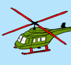Dibujo Helicóptero  pintado por anonimo 2