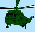 Dibujo Helicóptero al rescate pintado por thomasg
