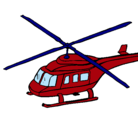 Dibujo Helicóptero  pintado por CASTRO VEGA
