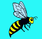 Dibujo Abeja pintado por abella