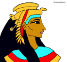 Dibujo Faraón pintado por Zulita
