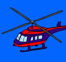 Dibujo Helicóptero  pintado por Aumon 123