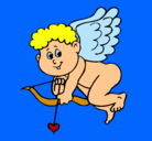 Dibujo Cupido pintado por maite1162