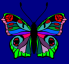 Dibujo Mariposa  pintado por maite1162