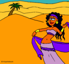 Dibujo Sahara pintado por maite1162