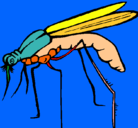 Dibujo Mosquito pintado por joseramon