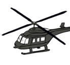 Dibujo Helicóptero  pintado por anderson
