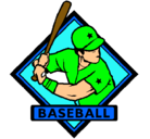 Dibujo Logo de béisbol pintado por catalin