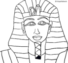 Dibujo Tutankamon pintado por Carla_123
