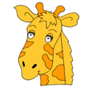 Dibujo Cara de jirafa pintado por PIERO5