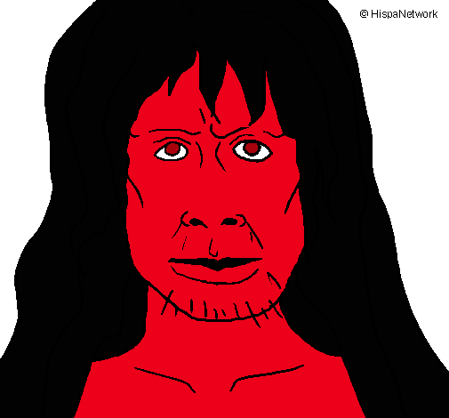 Dibujo Homo Sapiens pintado por cater10