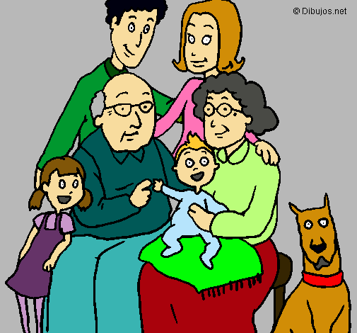 Dibujo Familia pintado por Kari-Jonas