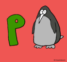 Dibujo Pingüino pintado por BRVP76