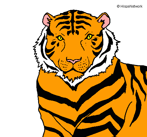 Dibujo Tigre pintado por Auris197