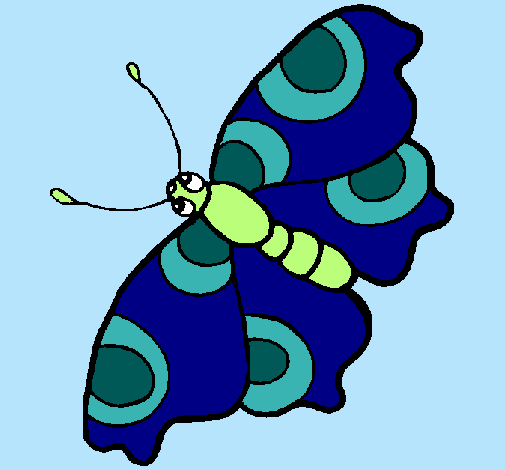 Dibujo Mariposa pintado por yolpis