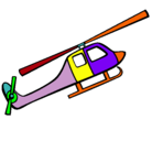 Dibujo Helicóptero de juguete pintado por julian