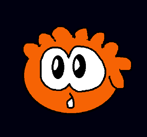 Dibujo Puffle 2 pintado por macatan