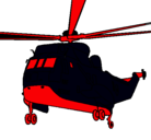 Dibujo Helicóptero al rescate pintado por nicolas