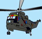 Dibujo Helicóptero al rescate pintado por pajarito222