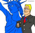 Dibujo Estados Unidos de América pintado por BRAYAN