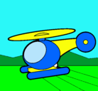 Dibujo Helicóptero pequeño pintado por wettttttttttttt