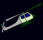 Dibujo Helicóptero de juguete pintado por ferta