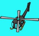 Dibujo Helicóptero V pintado por sheila