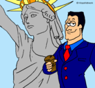 Dibujo Estados Unidos de América pintado por cinthia24