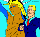 Dibujo Estados Unidos de América pintado por luisgael26
