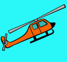 Dibujo Helicóptero de juguete pintado por nicolas