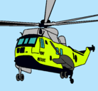 Dibujo Helicóptero al rescate pintado por njjkjkj