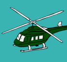 Dibujo Helicóptero  pintado por johnson