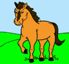 Dibujo Caballo pintado por caballo