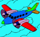 Dibujo Avioneta pintado por coralmu004