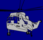 Dibujo Helicóptero al rescate pintado por GABRIELCANGREJO