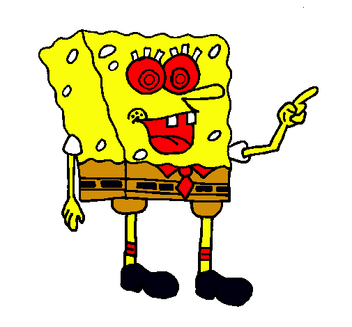 Dibujo Bob Esponja pintado por AILITA