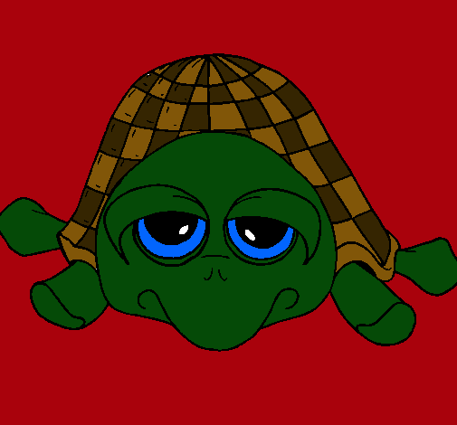 Dibujo Tortuga pintado por jenniferrherera